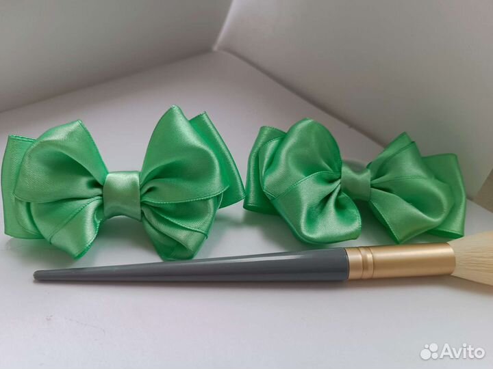 Бантики для волос ручной работы