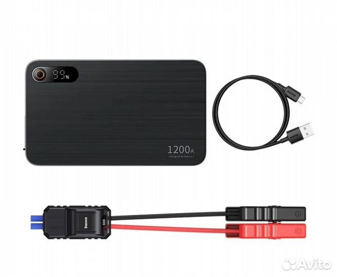 Пусковое устройство Baseus 1200A Super Energy Pro+