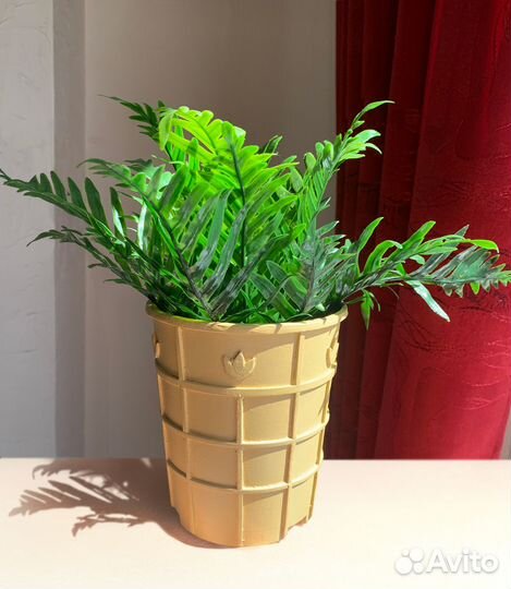 Кашпо Мороженое, идеально для кактуса