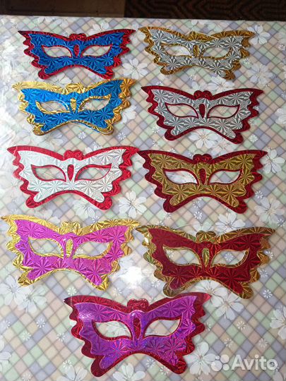 Маска новогодняя