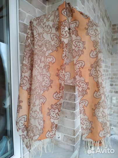 Шарф палантин пашмина