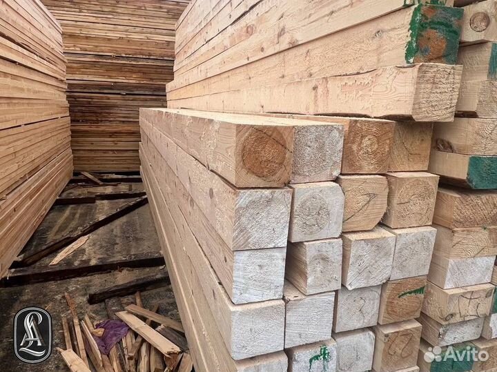 Брус обрезной. Собственное производство