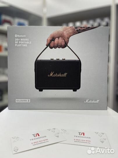 Marshall Kilburn II, 36 Вт, черный