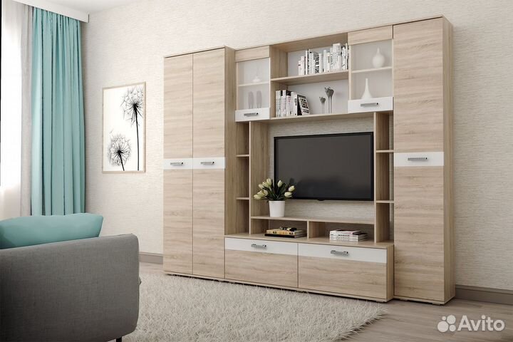 Гостиная-Стенка Белла (2.52 метра)