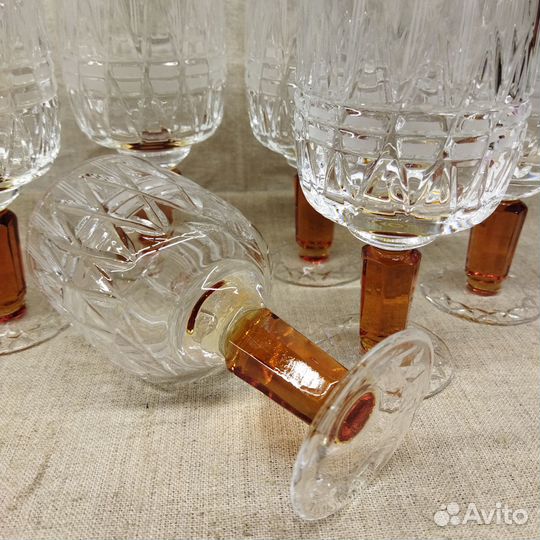 Бокал фужер Олимпиада-80. Хрусталь СССР