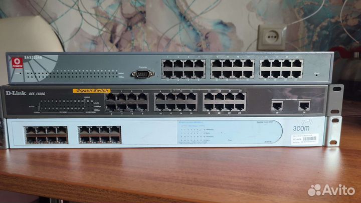 Коммутаторы 3com (свитчи)