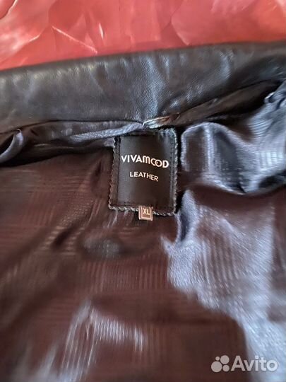 Кожаная куртка мужская