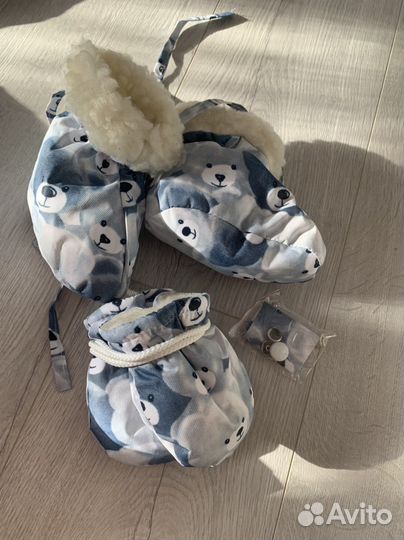 Детский зимний комбинезон трансформер