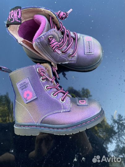 Демисезонные ботинки для девочки