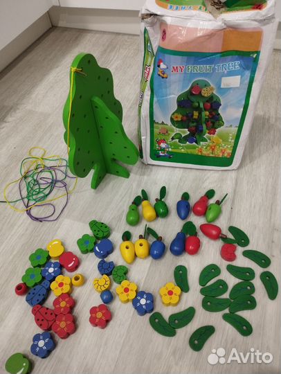 Деревянная шнуровка