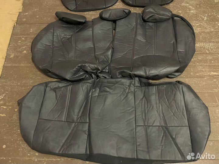 Чехлы сидений KIA Sportage 3 экокожа с перфорацией