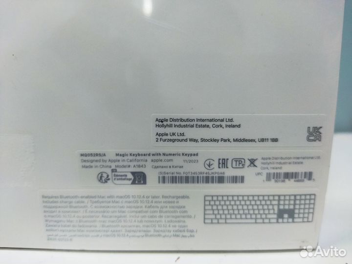 Беспроводная клавиатура Apple Magic Keyboard 2