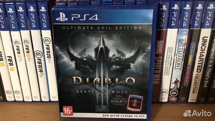 Игра Diablo 3 Reaper Of Souls PS4