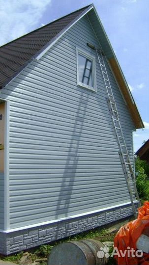 Обшивка домов сайдингом