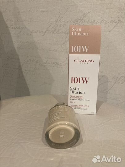 Тональный крем Clarins skin illusion 101W