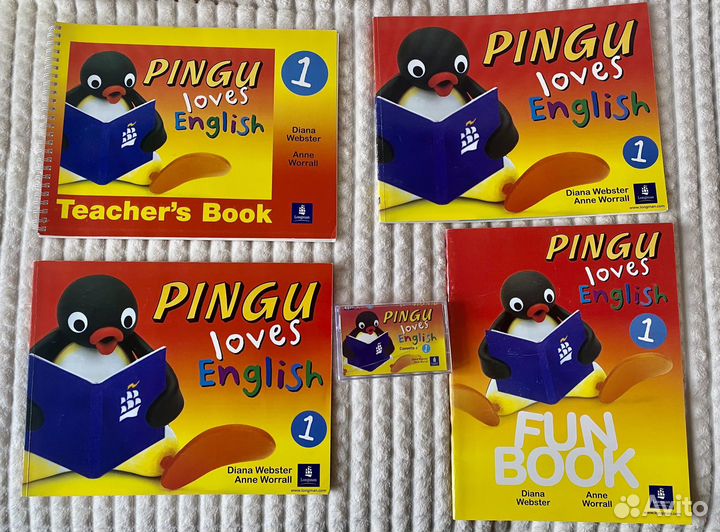 Оригинальный Учебник Pingu Loves English 1