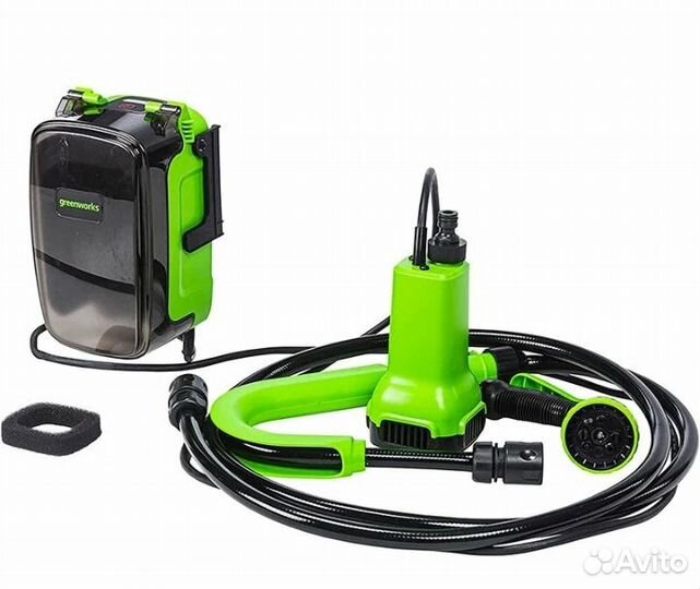 Насос для полива Greenworks G24SWP, новый