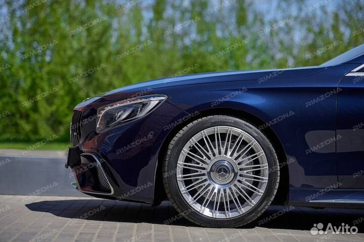 Кованые диски R20 на mercedes S-class coupe