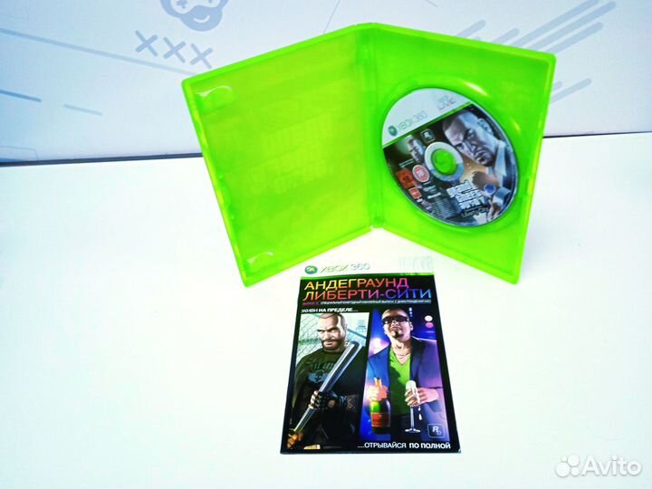 Xbox 360 GTA 4 Episodes From Liberty City б/у