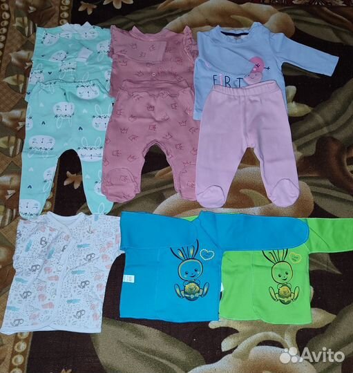 Вещи для новорожденного от 0 до 3 мес