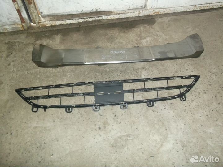 BMW X6 F16 накладка на бампер