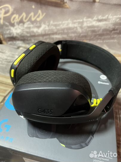 Игровые наушники Logitech G435 lightspeed