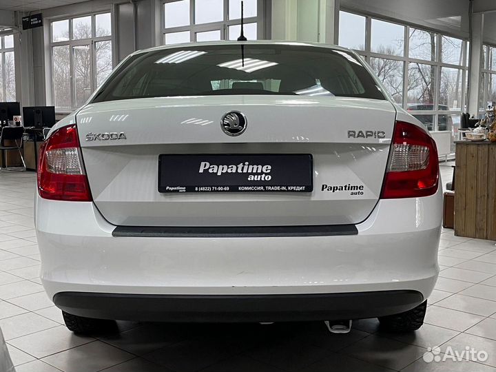 Skoda Rapid 1.6 МТ, 2015, 62 383 км