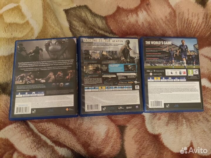 Игры для ps4 в отличном состоянии