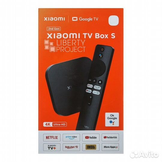 TV-приставка Xiaomi Mi Box S (2nd Gen) MDZ-22-AG