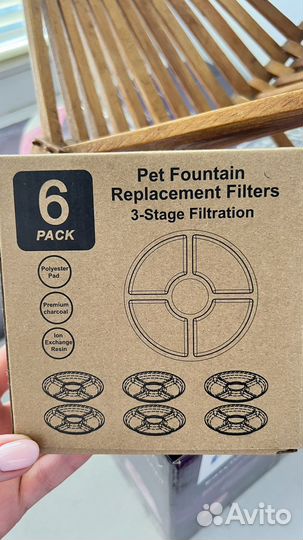 Фильтр для фонтана, поилки для животных
