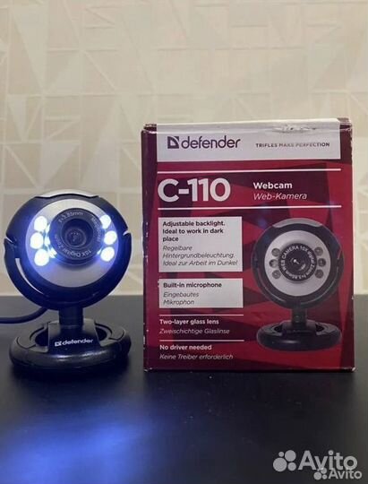 Веб-камера Defender C-110