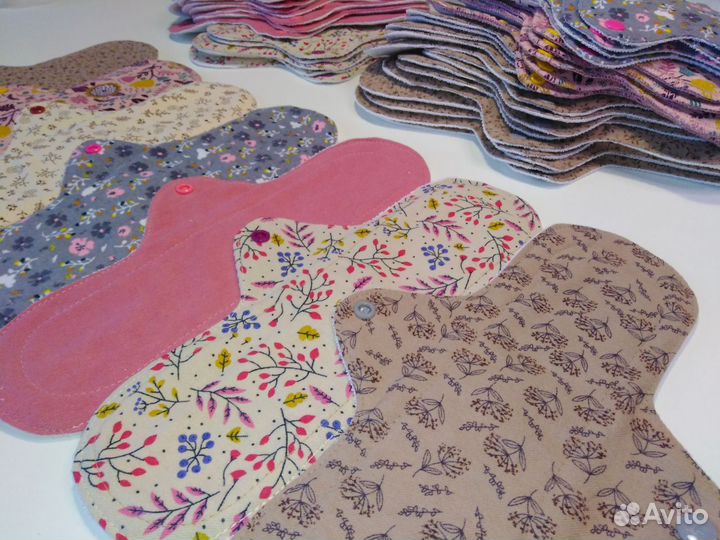 Многоразовые прокладки хлопковые