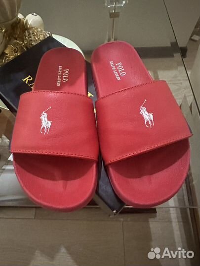 Шлепанцы (оригинал) polo ralph lauren