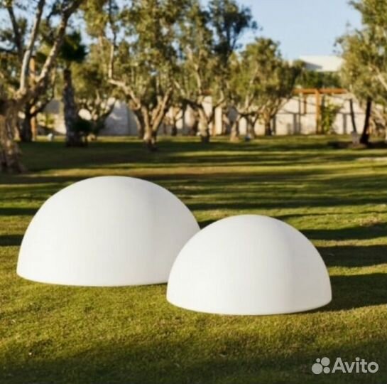 Беспроводные светильники Полусфера 50 см RGB IP156