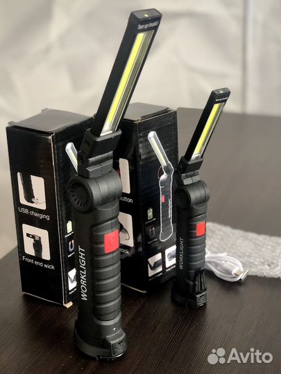 Фонарь магнитный светодиоднный поворотный