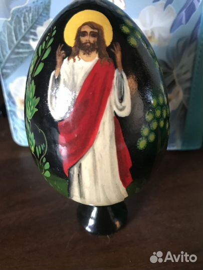 Винтажное Яйцо пасхальное ручная работа