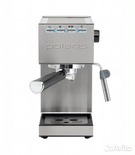 Кофеварка Polaris PCM 1542E Adore Crema, серебрист