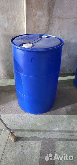 Бочка пластиковая 200л бу