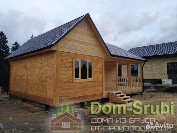 Гороховец. Хорошая надёжная Баня из бруса Б-17 9х6