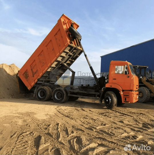 Песок на стяжку