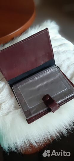 Обложка для паспорта натуральная кожа новая