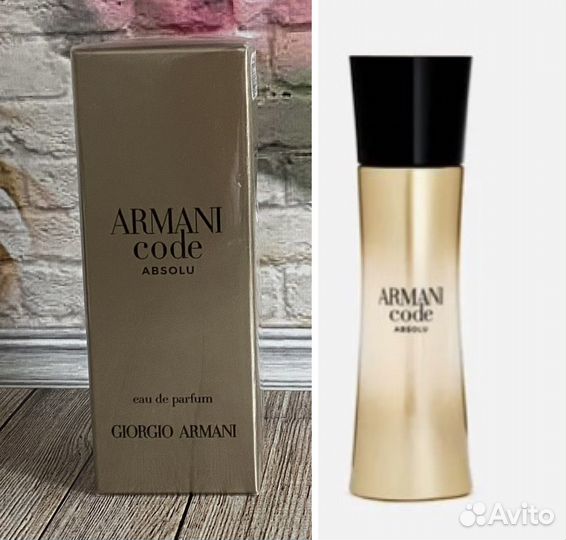 Giorgio Armani Code/Code Absolu edp женские