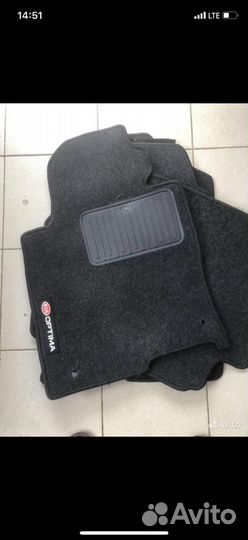 Коврики ворсовые киа оптима