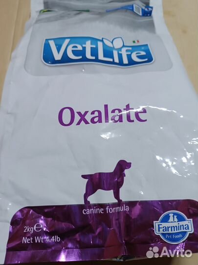 Сухой корм Farmina Vet Life Oxalate Dog собак 2кг