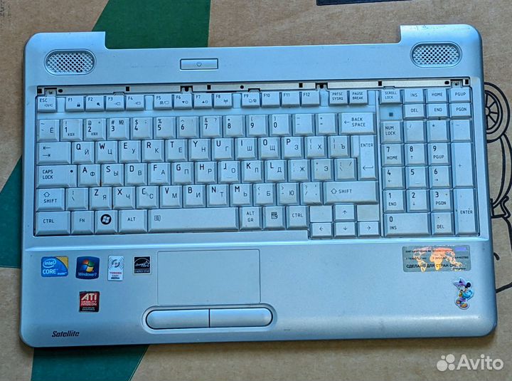 Корпус Toshiba satellite l500-1wr