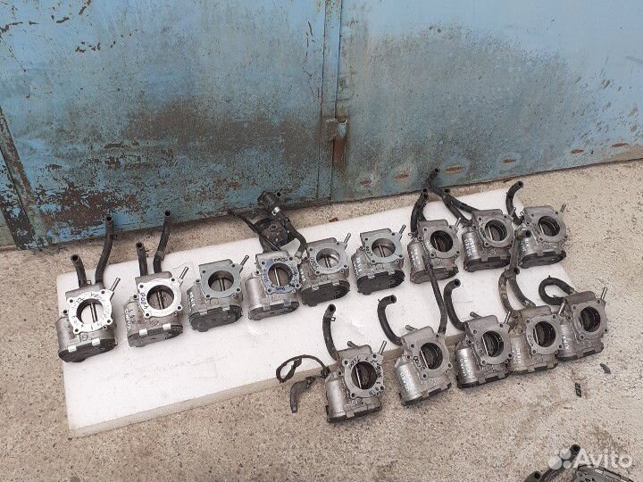 Дроссельная заслонка Hyundai Solaris 1 Kia Rio 3