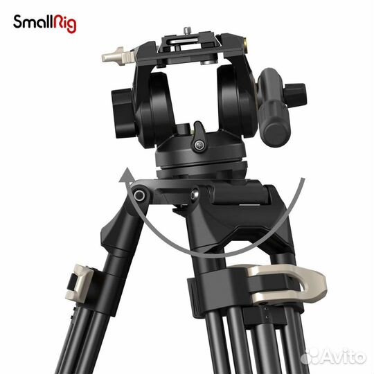 SmallRig AD-01 3751 Heavy-Duty Fluid Head Tripod