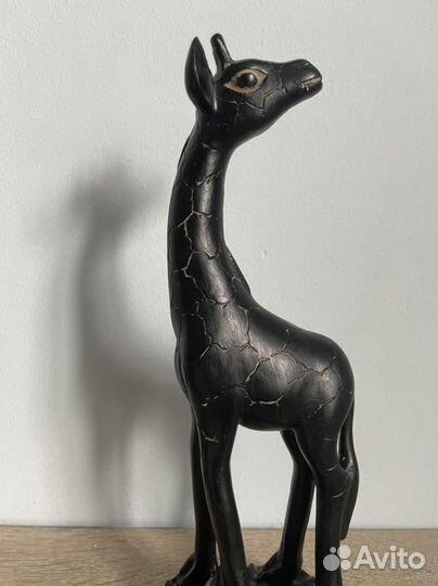 Жираф из полистоуна статуэтка из Африки