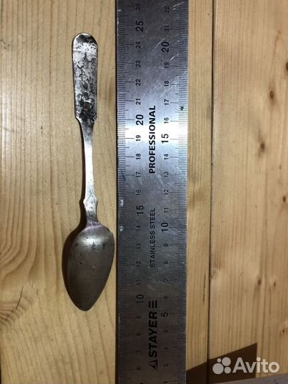 Ложка чайная серебро 84 проба