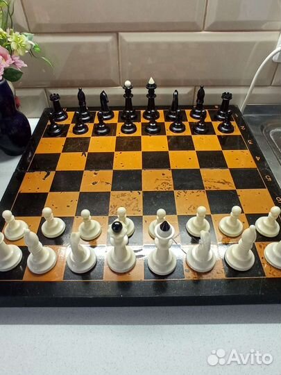 Шахматы карболитовые СССР